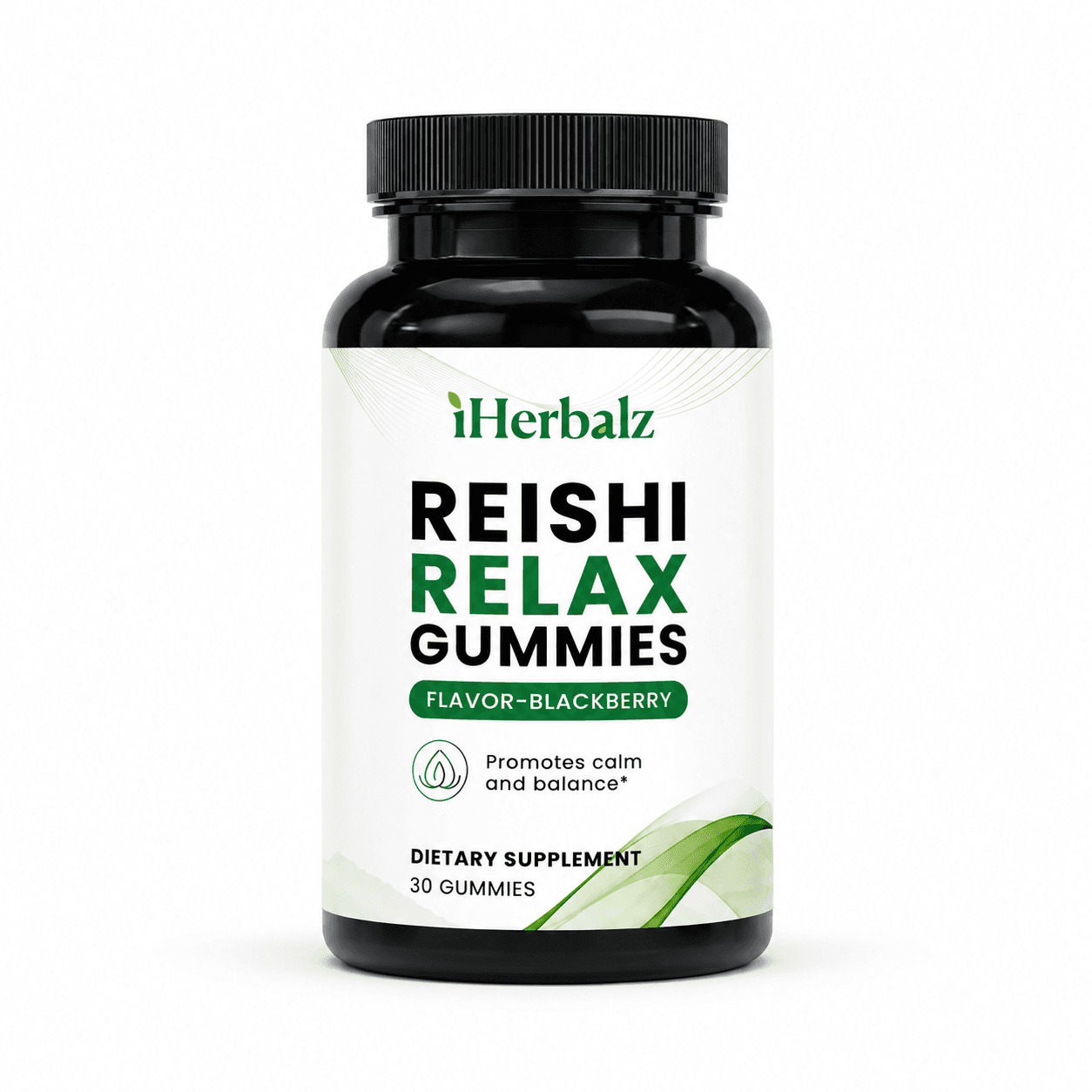 iHerbalz Reishi Relax Gummies — Blackberry