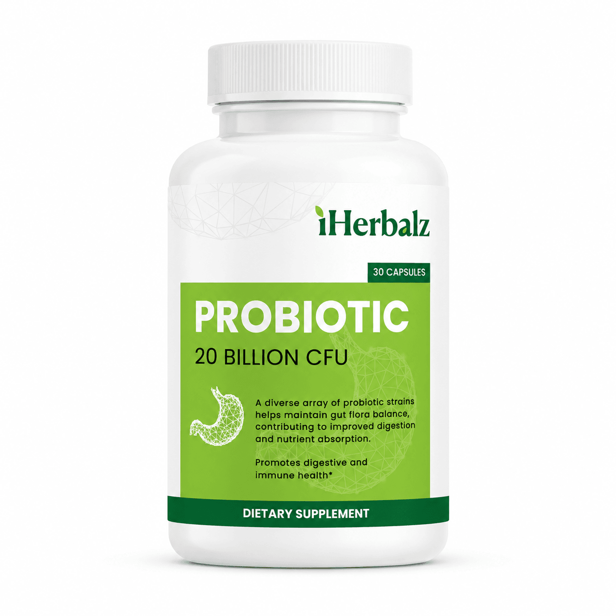 iHerbalz Probiotic 20 Billion CFU